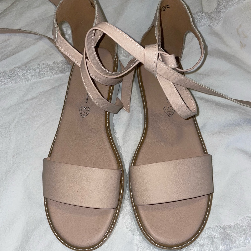 Light pink sandals